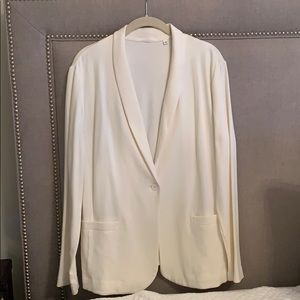 White cream cotton blazer in Excellent condition!